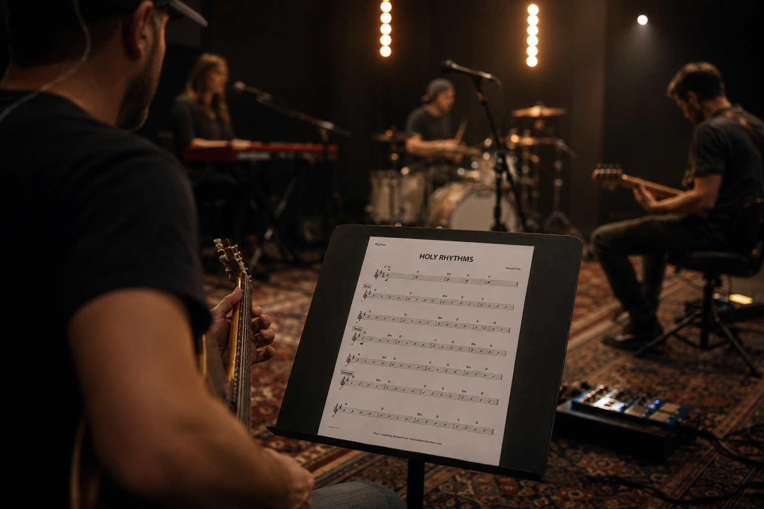 rhythm charts for worship musicians